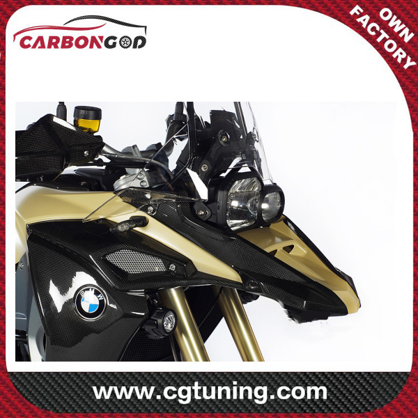 CARBON FIBER FRONT BEAK WIDENING RIGHT SIDE – BMW F 800 GS (2013-NOW) / F 800 GS ADVENTURE (2013-NOW)