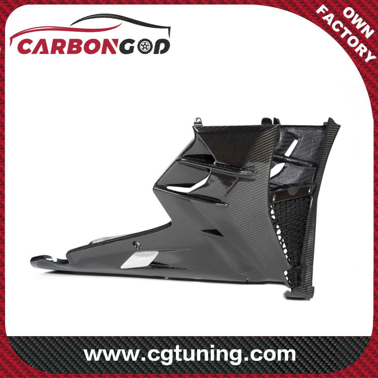CARBON FIBER BELLYPAN ONE PIECE GLOSS TUONO V4 FROM 2021