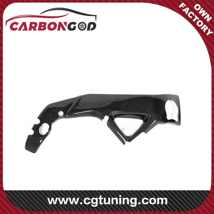 CARBON FIBER FRAME COVER RIGHT SIDE GLOSS TUONO V4 FROM 2021