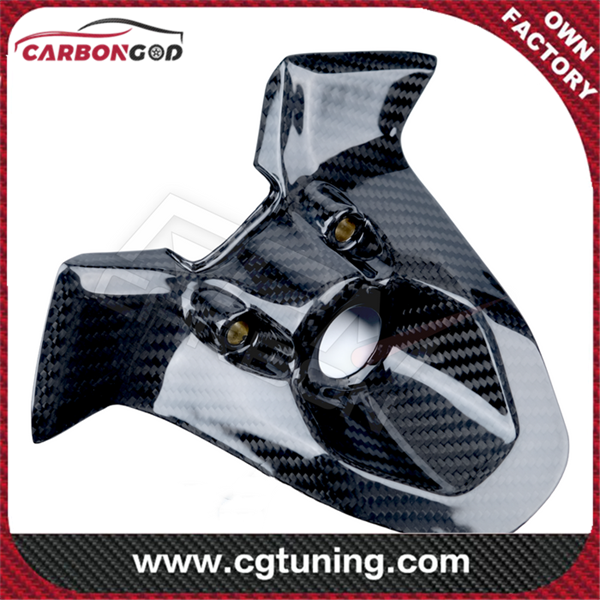 Carbon Fiber Ducati 848 1098 1198 Key Ignition Cover Guard