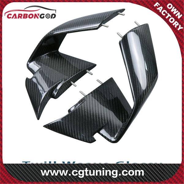 Carbon Fiber Motorcycle Accessories Reducer Air Deflector Winglets Fixed Wing Fairing For BMW S1000RR 2019 2020 2021 2022