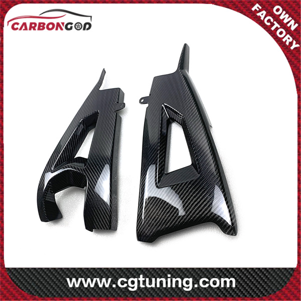 Carbon Fiber Guards Swing Arm Covers Swingarm Covers Protectors Motorcycle Accessories Fairing For Kawasaki ZX10R 2016-2021