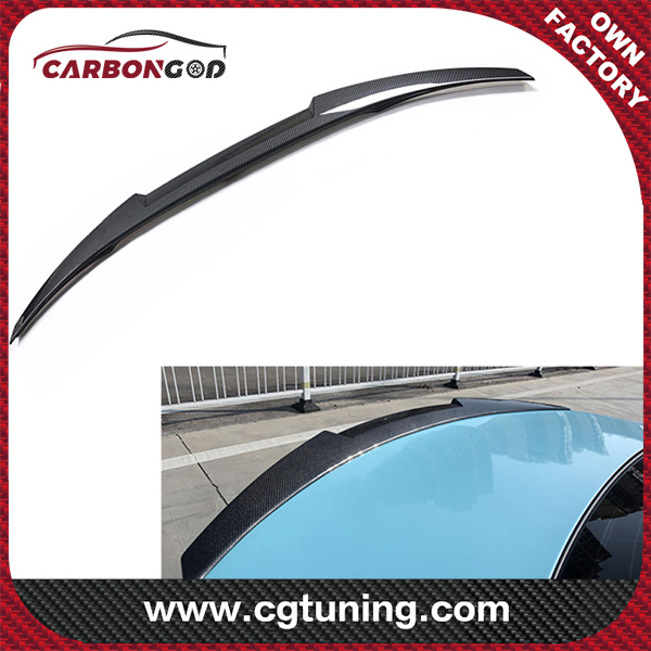 New Products Autoclave Real Carbon Trunk SpoilerDeck Wing Spoiler for BMW F44 2 Series 4 Door M4 Style Gran Coupe 2021+