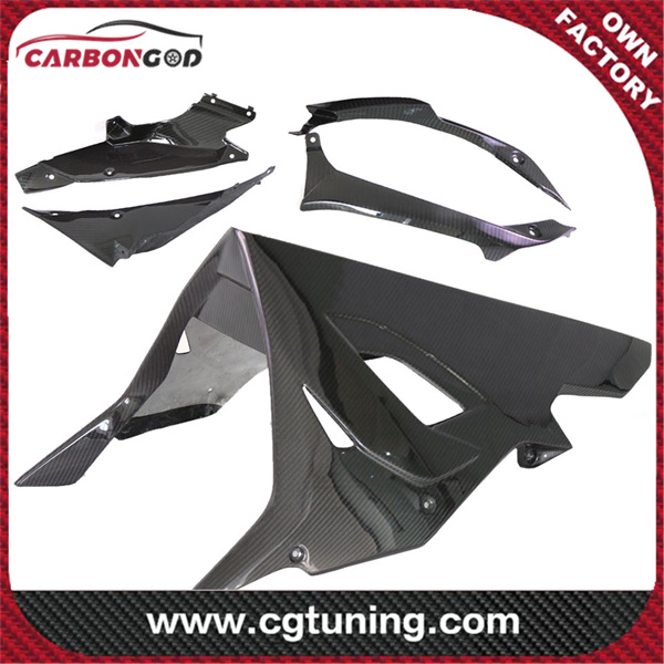 Carbon Fiber Bell Belly Pan Under Fairing Motorcycle Modified Spare Parts  For BMW S1000RR 2020+ M1000RR