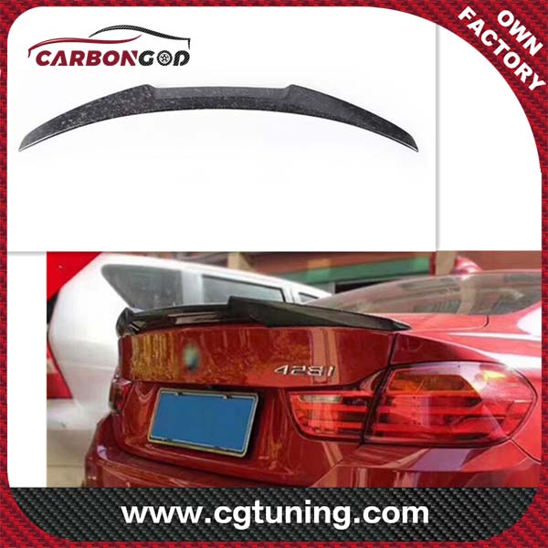 Carbon Fiber Rear Trunk Spoiler for BMW F32 M4 Sport M4 Coupe 2014 – 2018 Rear Wing Spoiler Boot Lid F32 Rear Wing Spoiler