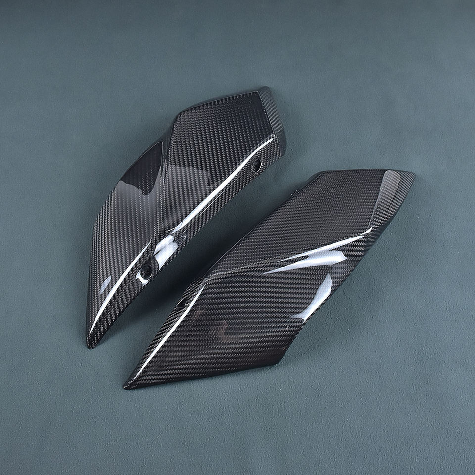 Carbon Fiber For Kawasaki H2/H2R 2015+ Lower Side Panels Motorcycle Accessories Parts Fairings Cowls Kit