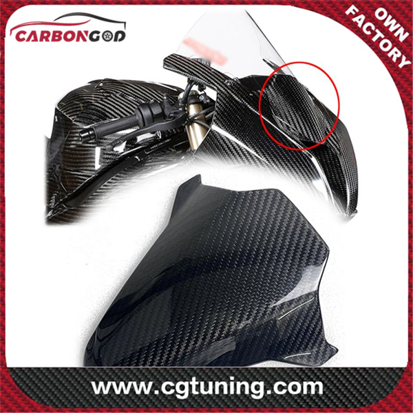 Carbon Fiber WindScreen Panel Deflector Screen Shield Motorcycle Accessories For BMW S1000RR M1000RR 2019+ Motorcycles