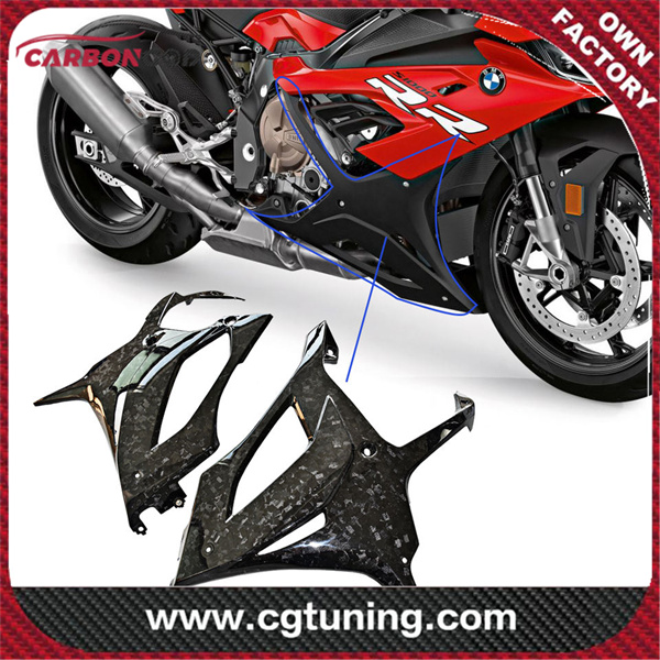 Carbon Fiber Motorcycle Accessories Belly Pan Fairings Parts Kits For BMW S1000RR S1000 RR S 1000R 2019 2020 2021 2022