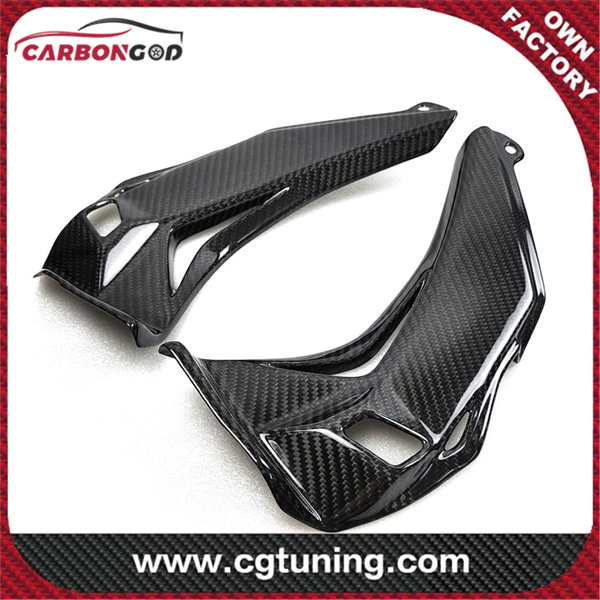 Carbon Fiber Motorcycle Accessories Fairing Inner Panels Dash Side Covers Fairings for Kawasaki ZX10R ZX 10R 2016-2020
