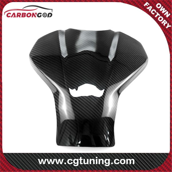 Carbon Fiber Fuel tank cover fuel Tank Cover Protection Cover Motorcycle Accessories For Kawasaki Ninja400 2018-2019