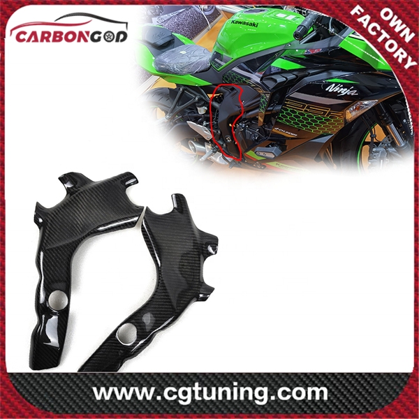 For Kawasaki ZX25R ZX 25R 2020-2021 Fairing Motorcycle Carbon Fiber Frame Covers Side Fairings Motorcycle Accessories Parts