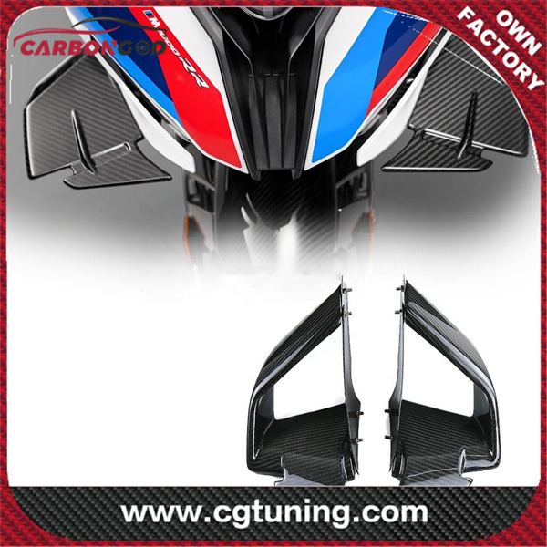 Carbon Fiber Wing Motorcycle Body Parts Fairings Kit Side Winglet Winglets For BMW S1000RR 2019 M1000RR 2020 2021 2022
