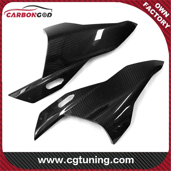 Carbon Fiber Motorcycle Modified 3K 3*3 For BMW S1000rr S 1000RR 2019 2020 Headlight Cover Fairing Front Fairing Accessories