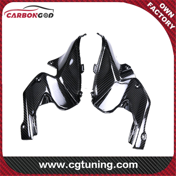 Carbon Fiber Side Fairings Motorcycle Accessories For Kawasaki Z900 2020 2021 2022