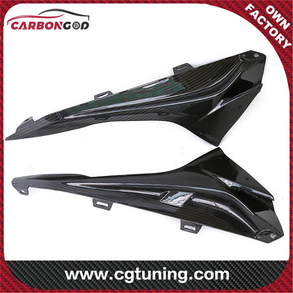 Carbon Fiber Motorcycle Cover Accessories Upper Side Panel Guard Protector Inner Fairing Cowl For BMW S1000RR 2015-2018
