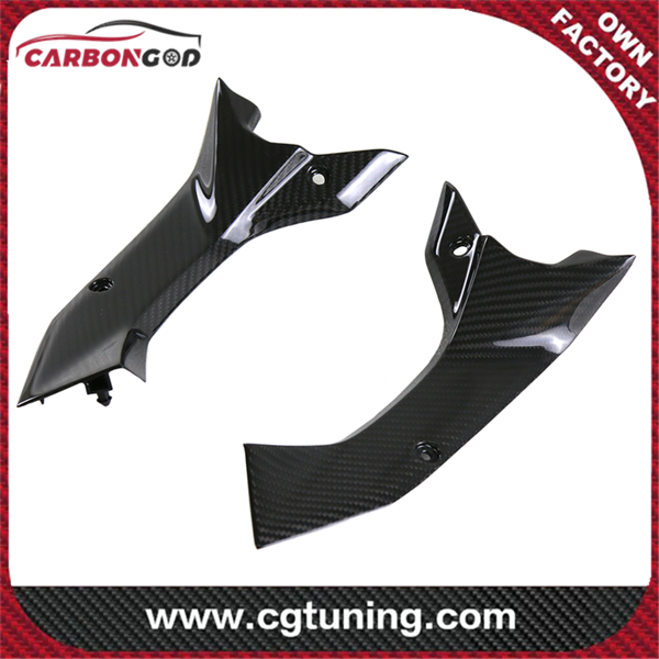 Carbon Fiber Dash Panel Side Covers R6