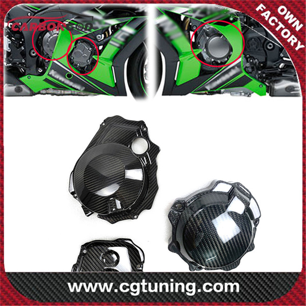 Engine Guards Covers Fairing Protection 100% 3K Carbon Fiber for Kawasaki ZX10R ZX 10R 2011-2021