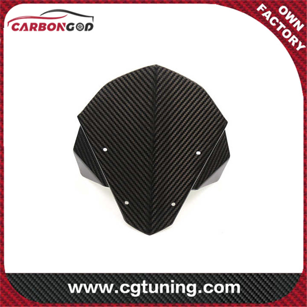 Wind Deflector Body Shell for Honda CB650R 2019 Carbon Fiber Windshield Motorcycle Modified Carbon Fiber Windshield Body Shell