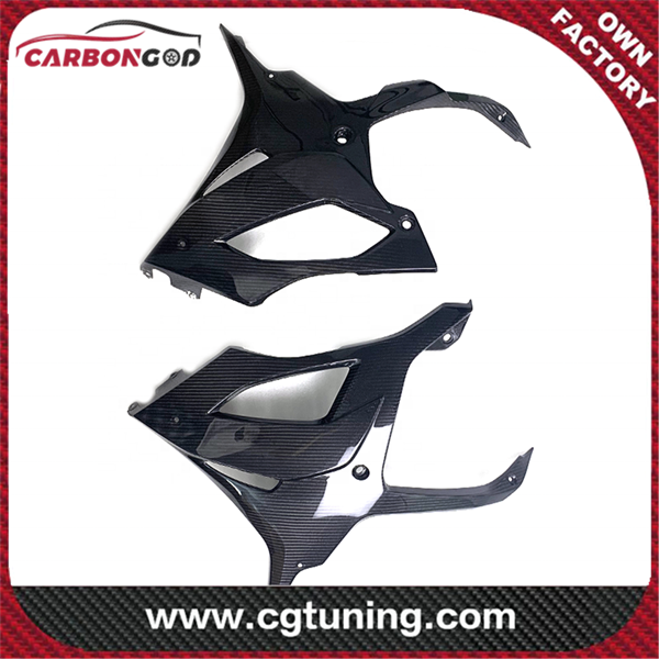 Carbon Fiber Motorcycle Belly Pan Fairings Side Fairing Protection Lower Side Fairings For BMW S1000RR M1000RR 2019+