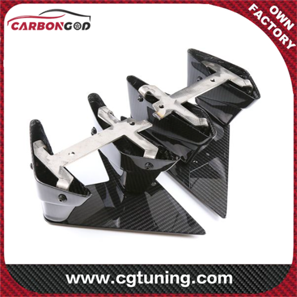 Carbon Fiber Motorcycle Accessories Carbon Winglets for Z H2 Fairings