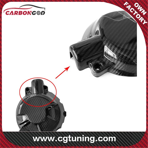 Carbon Fiber Pre-preg 3K/12K 3*3 Motorcycle Engine Cover Protector Engine Alternator Fairing For BMW S1000RR M1000RR 2019+