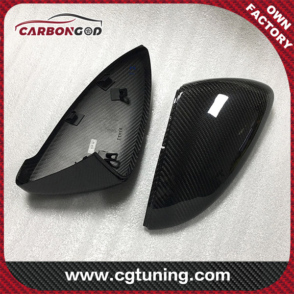 for Volkwagen Golf 7 MK7 MK7.5 2014-2020 DRY Carbon Fiber mirror Cover replacement