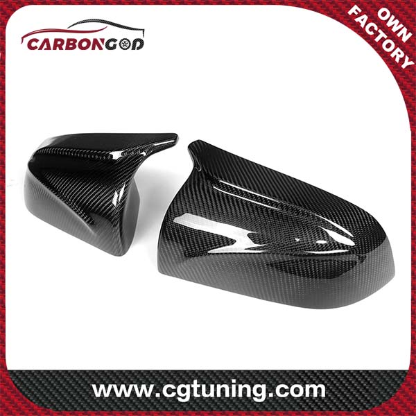 New design replacement M look carbon fiber mirror cover for tesla model 3 2017+  side mirror cover