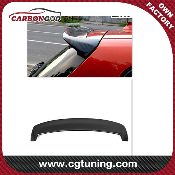 For 3D Style Glossy Black High Kick Trunk Lid Carbon Fiber Spoiler Fit for BMW 3 Series F20  2012-2014