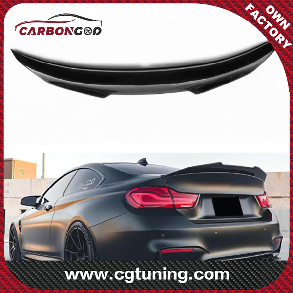 For BMW 5 Series F10/F18  Spoiler wing 2010–2016 Year Real Glossy Carbon Fiber Rear Wing PSM Style Sport Accessories Body Kit
