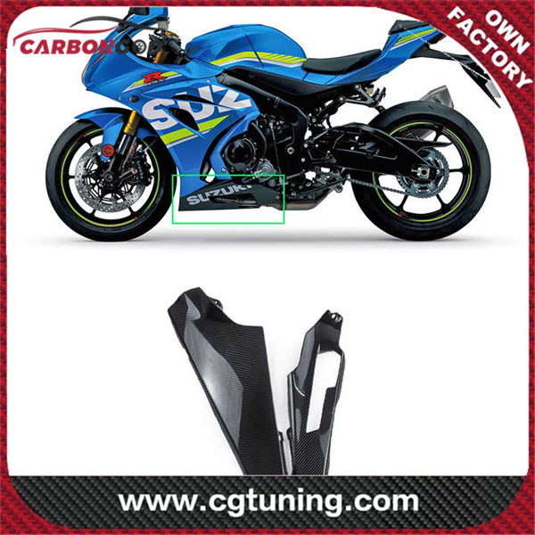 Carbon Fiber Lower Protection Belly Pan Fairing Kits For Suzuki GSXR 1000 2017 – 2019 2020 2021 +
