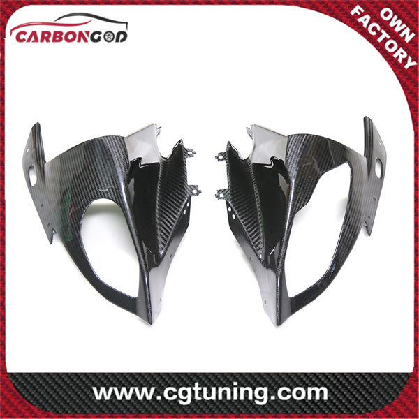 Carbon Fiber Motorcycle Accessories Spare Parts Durable Using Various Front Fairing Nose Cowl For BMW S1000RR 2015-2018