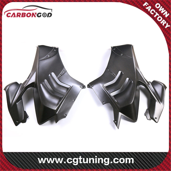 Carbon Fiber Motorcycle Modified Side Fairings Cowl+ Belly Pan +Front Fairing +Tank Cover 2023 For Ducati Panigale V4/ V4S/ V4R