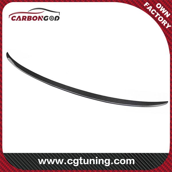 M style carbon fiber rear truck spoiler for BMW F30 F31 F80 2011up