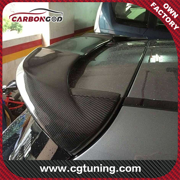 P styleTOP Rear Wing for Mercedes A Class A45 AMG W176 Spoiler A180 A200 A220 A250 A260 Carbon fiber rear roof spoiler 2013-2016