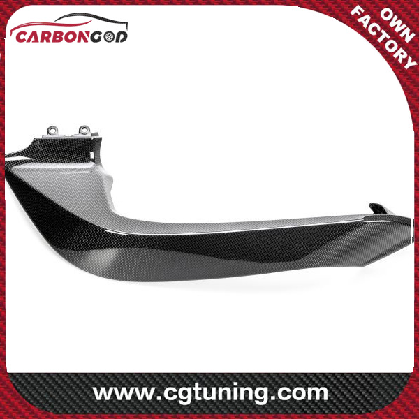 CARBON FIBER TANKCOVER RIGHT / AIRCHANNEL COVER RIGHT SIDE GLOSS SURFACE DUCATI MTS 1200 `15