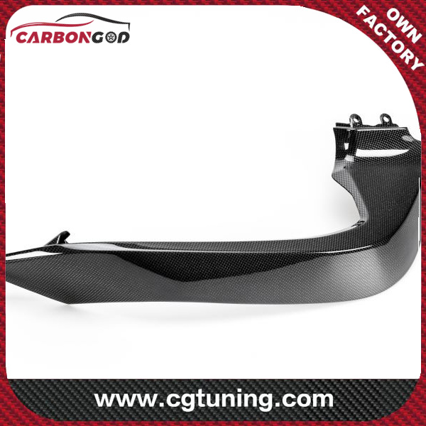 CARBON FIBER TANKCOVER LEFT / AIRCHANNEL COVER LEFT SIDE GLOSS SURFACE DUCATI MTS 1200`15