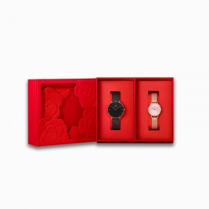 Scatola di carta di lusso personalizzata per gioielli da orologio