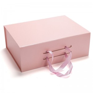Кутија за подароци за хартија за складирање приспособено лого