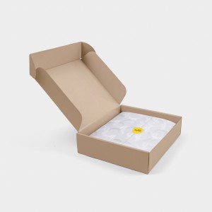 Рециклирайте твърда кутия за транспортиране Кутия от гофрирана хартия