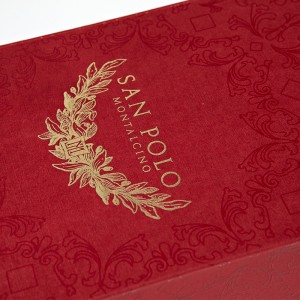Packaging For Wine Bottle Magnetic Paper Box
