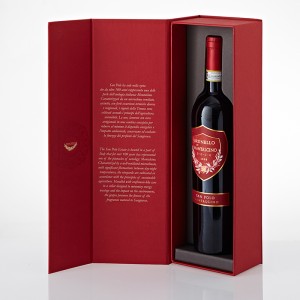 Packaging For Wine Bottle Magnetic Paper Box