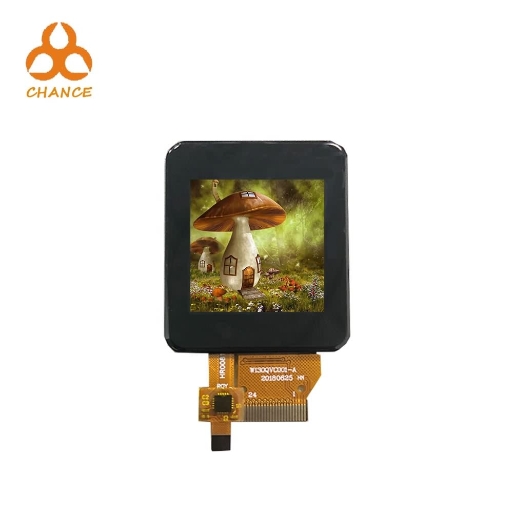 1.3 inch 240*240 small square custom size ips tft lcd module with capacitive touch panel