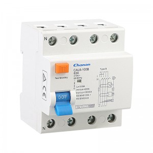 China Best Lockable Disconnect Switch Manufacturers –  CAL6-100B 10kA Electromagnetic type B RCCB  – Changan Group
