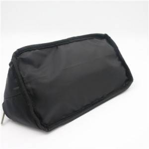 Black Nylon Bag with zipper