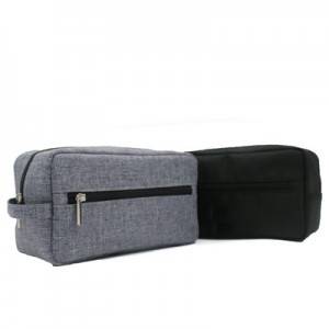 Grey Nylon Bag with zipper