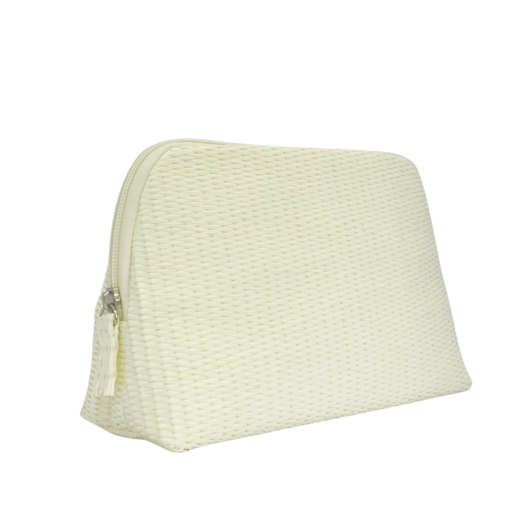 New Promotional Gifts Eco-friendly White Paper Straw Cosmetic Pouch Makeup Bag