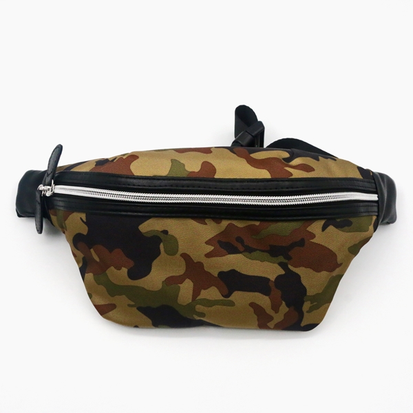 Camouflage RPET Bag 100% Recycled Material Pocket Sport Style Running Bag Portable Cool Fashion messenger bag for unisex Featured Image