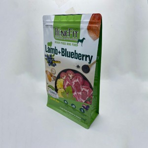 Flat bottom pouches/Plastic Food Packaging/Zip Lock Plastic Packaging Bag