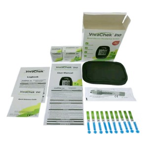 KetoSens blood ketone monitoring starter kit: very suitable for ketogenic diet. Includes 1 meter 10 ketone test strips with ce
