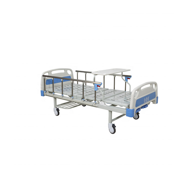 Wholesale High Quality Unfoldable Cheap Two Crank Hospital Bed